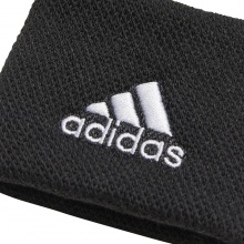 adidas Schweissband Handgelenk Small #22 schwarz - 2 Stück